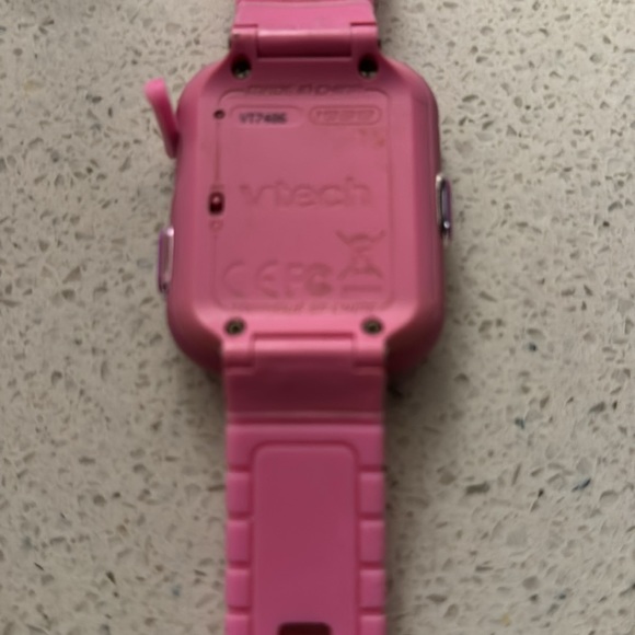 VTECH DX2 Unisex Retro Kidizoom Smartwatch LED Screen Camera Pink Band, no cord - Picture 5 of 5